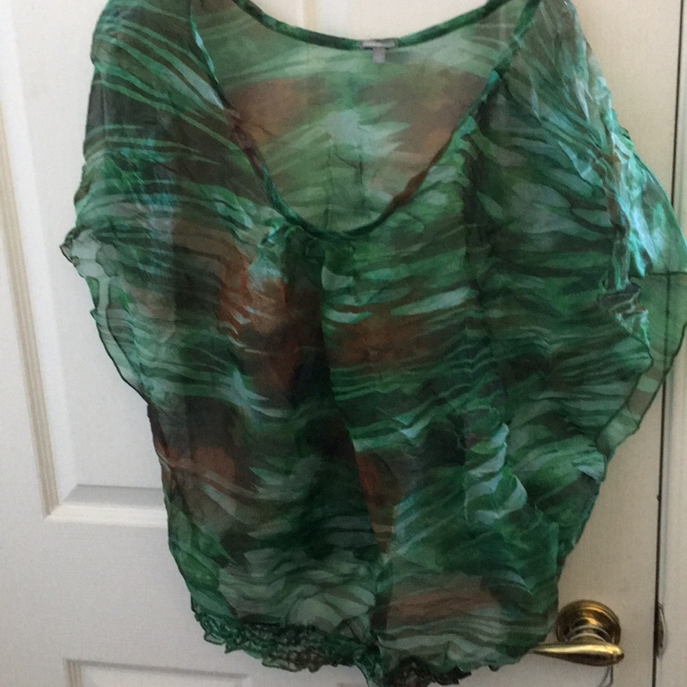 FINAL MARKDOWN Sheer Charlotte Russe cover up xl